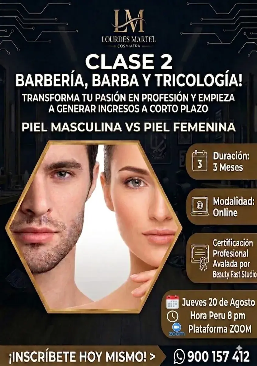 Clase 2 – Piel masculina vs. piel femenina