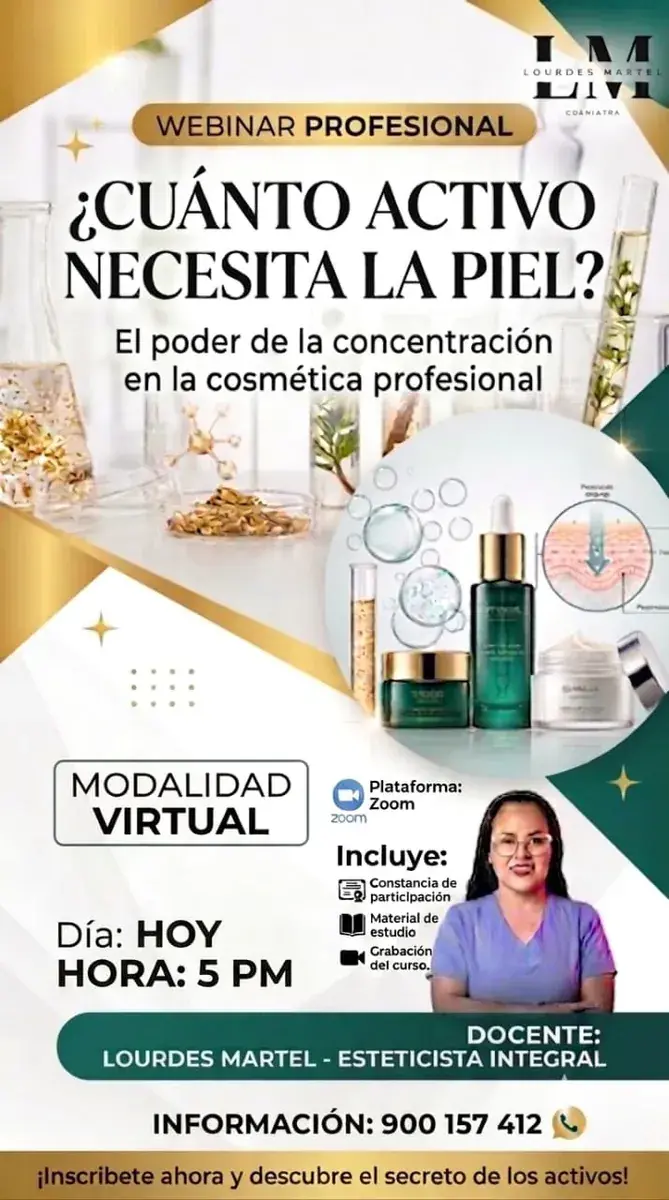 ¿Cuánto activo necesita la piel?