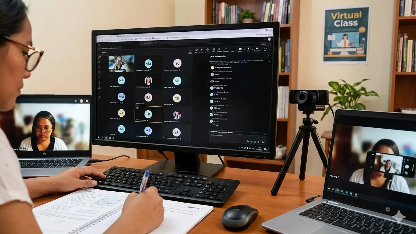 Clases virtuales en vivo