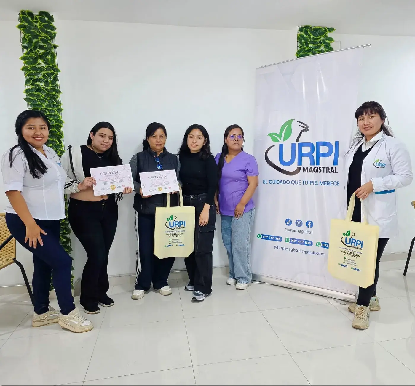 Entrega de certificados – URPI Magistral