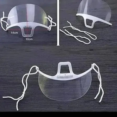 Cubreboca Transparente