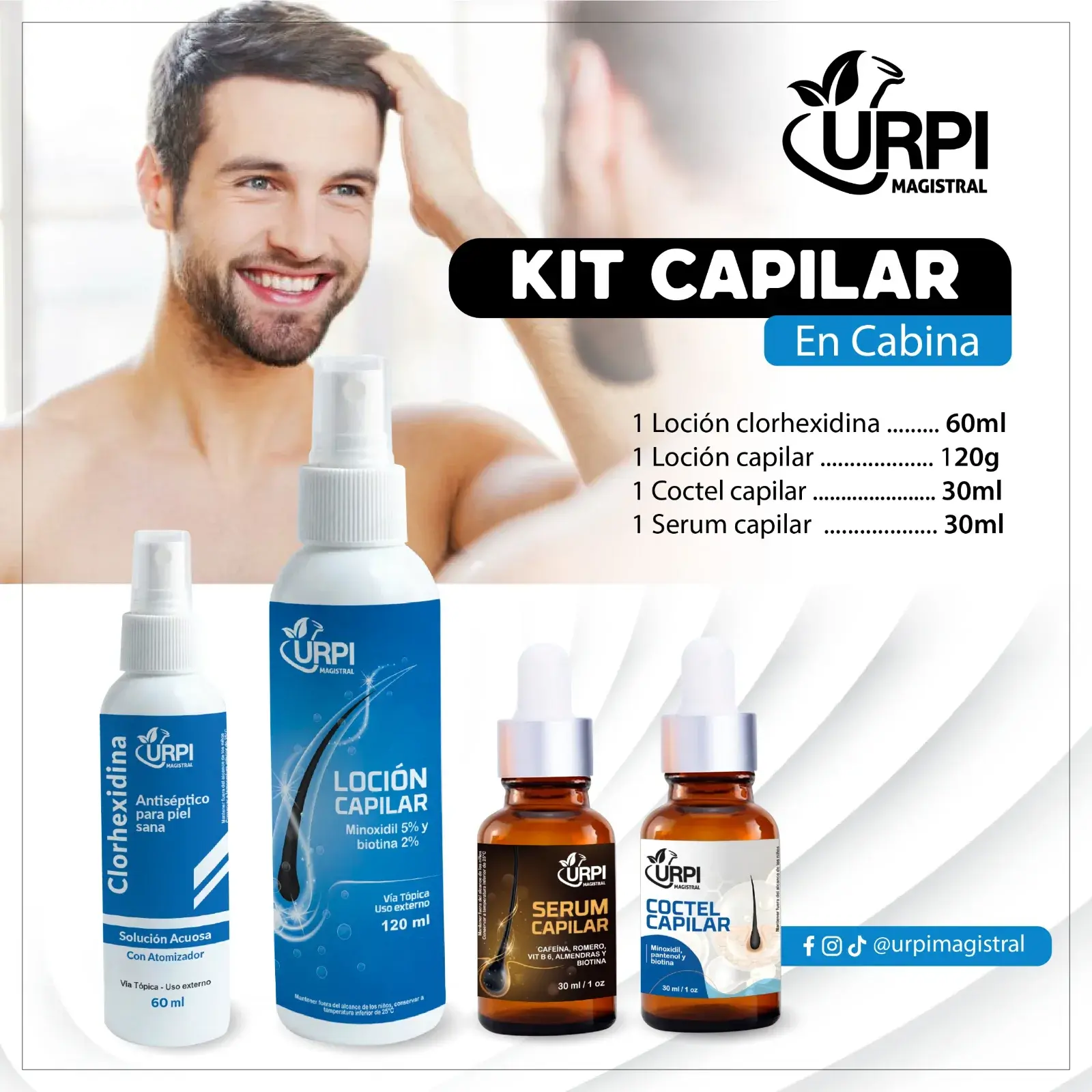 Kit Capilar - Alopecia y Seborrea